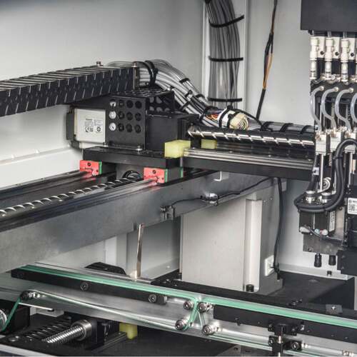 SMT贴片生产线设备厂家16头贴片机DOB灯珠电阻电容LED灯带贴片机 - 图1