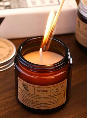Essential Oil Aromatic Candles for Home Use, Unique Indoor L
