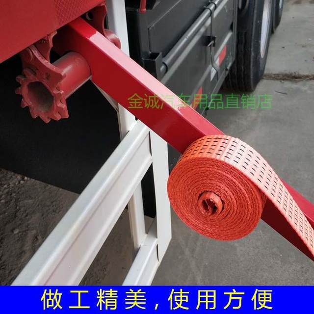 Truck strap winder reel bandage rope tightener tightening cloth belt flat belt hand-cranked rope reel storage device