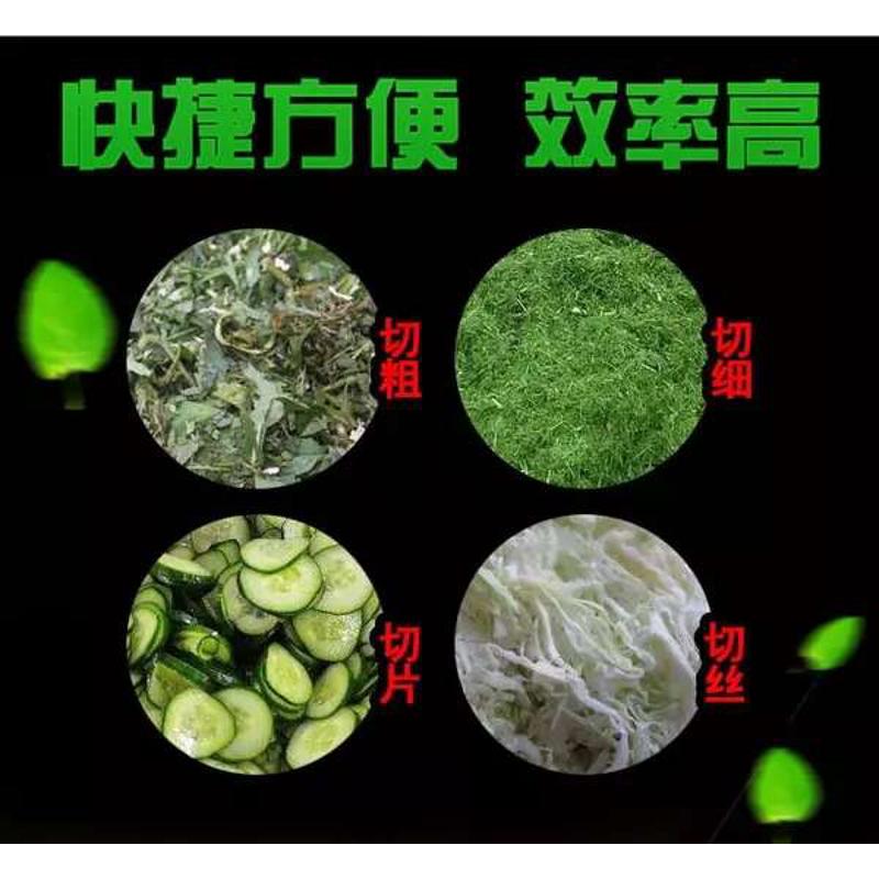 新款牛羊碎机料送鸡电动切草农用机推粉碎机家用养殖铡草杆猪草草 - 图2