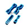Rubber and plastic sample making knife die manganese steel rubber plastic cable rectangular crescent right angle tear dumbbell shaped punching cutter