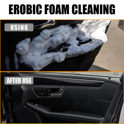 Rayhong Car Interior Foam Cleaner - No Water Needed Stain Re - 图1