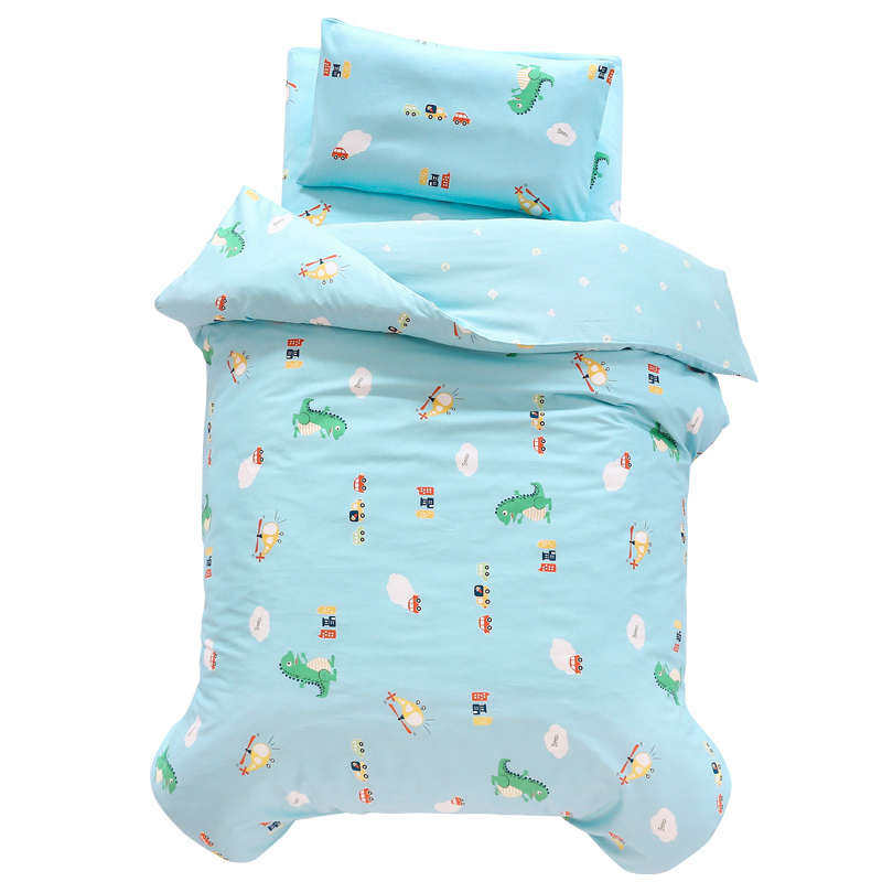 恐龙幼儿园被子三件套纯棉被套午睡被宝宝准备入园床品六件套儿童,淘宝优惠券,粉丝福利购,淘宝优惠卷