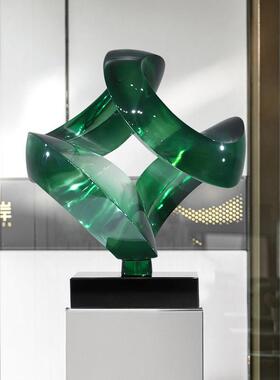 现代简约轻奢高档客厅玄关电视柜摆件家居装饰品办公室艺术雕塑