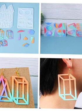 Earring Pendants Resin Molds Silicone Mold for DIY UV Epoxy