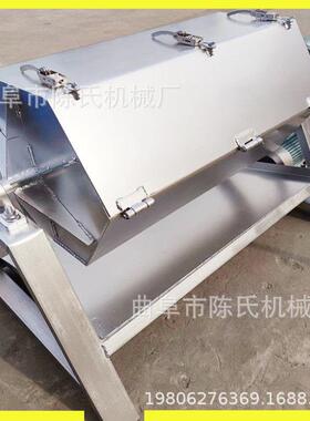 石头打磨棱角光饰机 6米火烧铁滚筒式除锈干磨机 现场试机