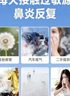 防柳絮过敏面罩花粉护目镜眼罩全脸防护过敏性鼻炎防风防晒春季