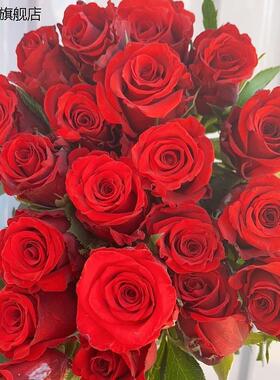 玫瑰花鲜花云南直发百合昆明斗南基地混搭花束插花瓶卡布奇诺