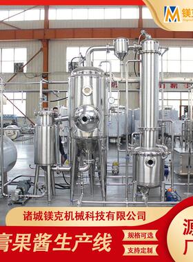 全自动菠萝榨汁浓缩设备 整套凤梨汁原浆生产线 柠檬汁加工机器