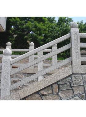 桥面石雕护栏阳1867柱家石材花柱制作价台格河流厂石造葫芦栏杆图