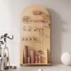 Solid wood hole custom board fitness equipment yoga sports storage shelf household vertical removable floor storage