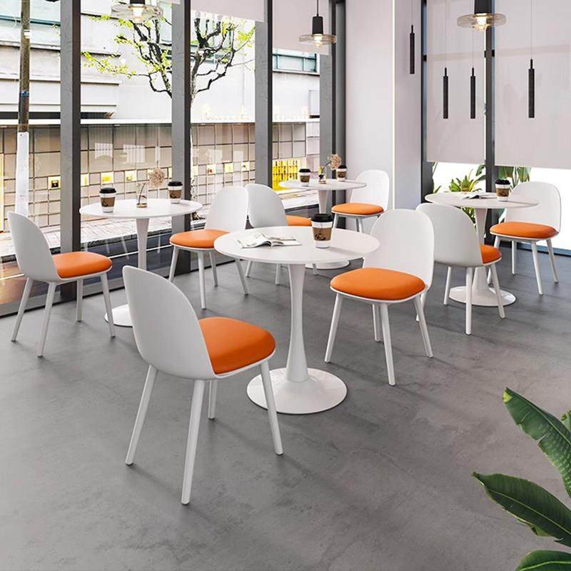 北欧餐桌椅组合奶茶店美容院家用阳台休闲小圆桌大厅接待洽谈桌子,淘宝优惠券,粉丝福利购,淘宝优惠卷