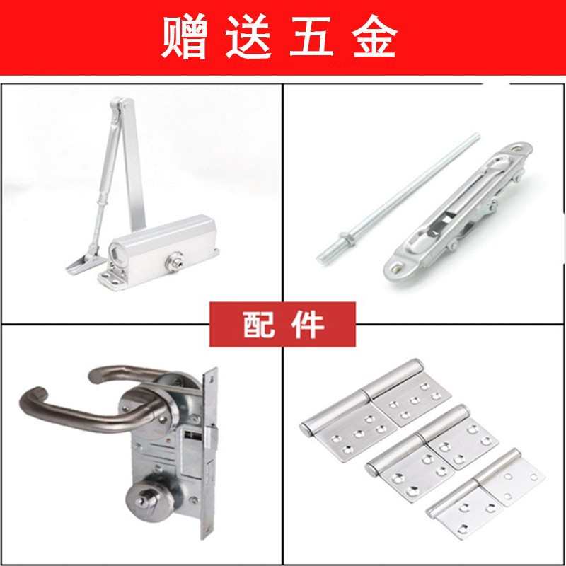 防火玻璃门甲级不锈钢玻璃防火门钢制消防门乙级消防安全防火门窗 - 图2