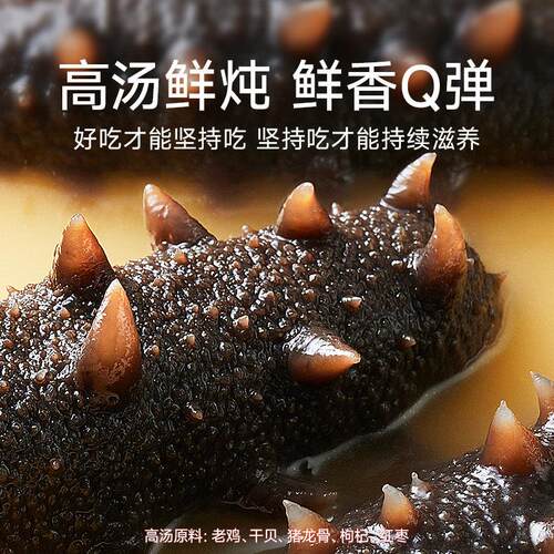 久年鲜炖海参大连辽刺参/周套餐即开即食海鲜送礼长辈 - 图1