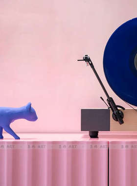 集饰现代兔子植绒动物创意组合玄关书柜样板间民宿家居展厅工艺