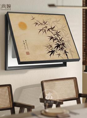 喜上眉梢新中式电表箱装饰画宋代美学寓意好强弱电箱挂画遮丑壁画