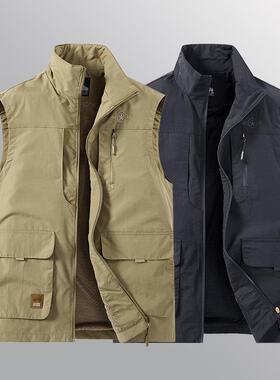 J 29757 Men's multi-pocket 2-in-1 vest 士多口袋二合一背心
