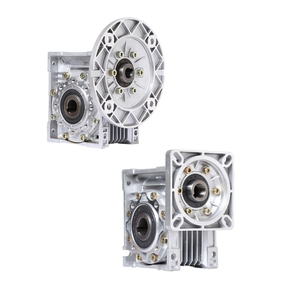 NMRV涡轮蜗轮蜗杆rv减速机小型步进伺服带电机齿轮箱减速器变速箱 - 图3