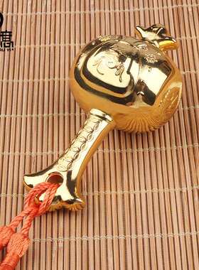 厂家大黑财神福寿锤宝锤大黑天财神财宝金锤家居供奉装饰品