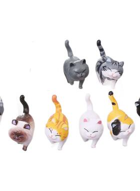 装饰品可爱小猫猫咪公仔庭院摆件
