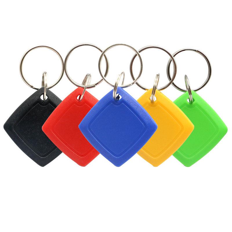 New IC UID ID 5577 copy small square keychain card induction access control elevator card attendance card with empty card