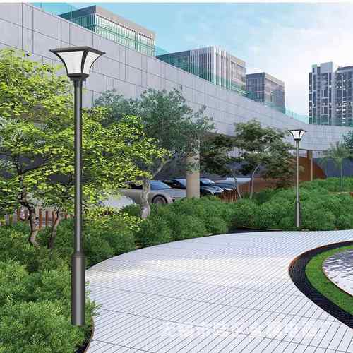 太庭阳能户外3SKC5米3米公园灯智能LE灯D院灯花园.灯太阳能路灯 - 图1