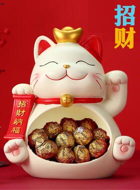 创轻收奢收纳招猫入户鞋柜意玄关钥匙零食纳盒客厅家居8717收纳装