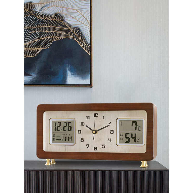 【手工打磨抛光】2024新款座钟摆件静音台式桌面简约时尚钟表lzF,淘宝优惠券,粉丝福利购,淘宝优惠卷