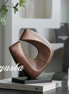 电中古视柜壁龛件高级树脂餐厅感新房摆样板间办公室BH-F115软装