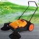 980 hand push sweeper industrial unpowered sweeper factory workshop sweeper hand push
