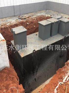 湖南养猪废水处理设备地埋式一体化碳钢污水处理设备
