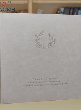 广美厂家PU皮蜡纸剪贴簿scrapbook照片收纳剪贴本album
