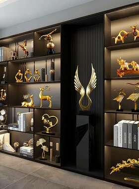 家居轻奢装饰品摆件高档创意客厅电视柜酒柜餐边柜玄关办公室摆设