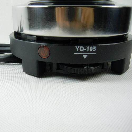 500W Electric Tea Warmer Stove Portable Cast Iron Hot Plate - 图1