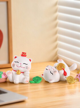 卖好寓意前台收银桌面装饰摆件