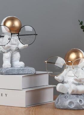 创意宇航员眼镜支架眼镜店展示架桌面眼镜托架眼镜摆放架摆件礼物