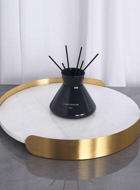 大理石TB-61088托盘摆件客厅茶几卫样板间生奢间洗手台轻家居软装