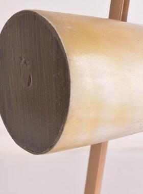 样板房客厅创意DIE装居玄关电术视柜修饰品现家代金属艺牛角摆件