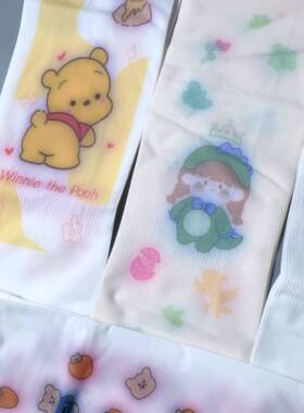 2026新款防晒冰袖女款福利款好质量儿童随机一双夏季冰丝袖套卡通
