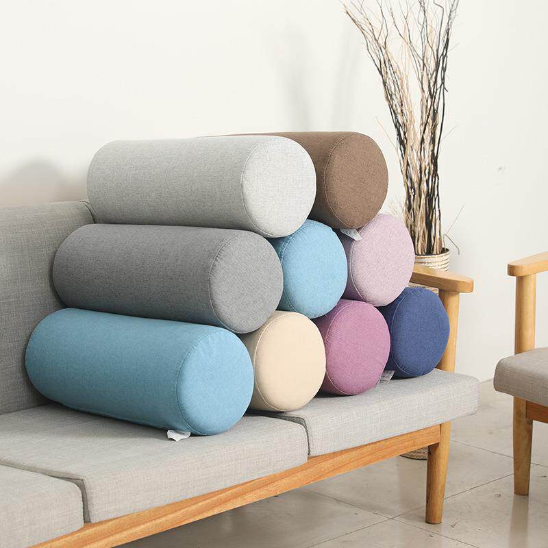 Sofa backrest heightened bay window armrest pillow long strip cylindrical pillow fills the gap sofa armrest pillow lumbar cushion