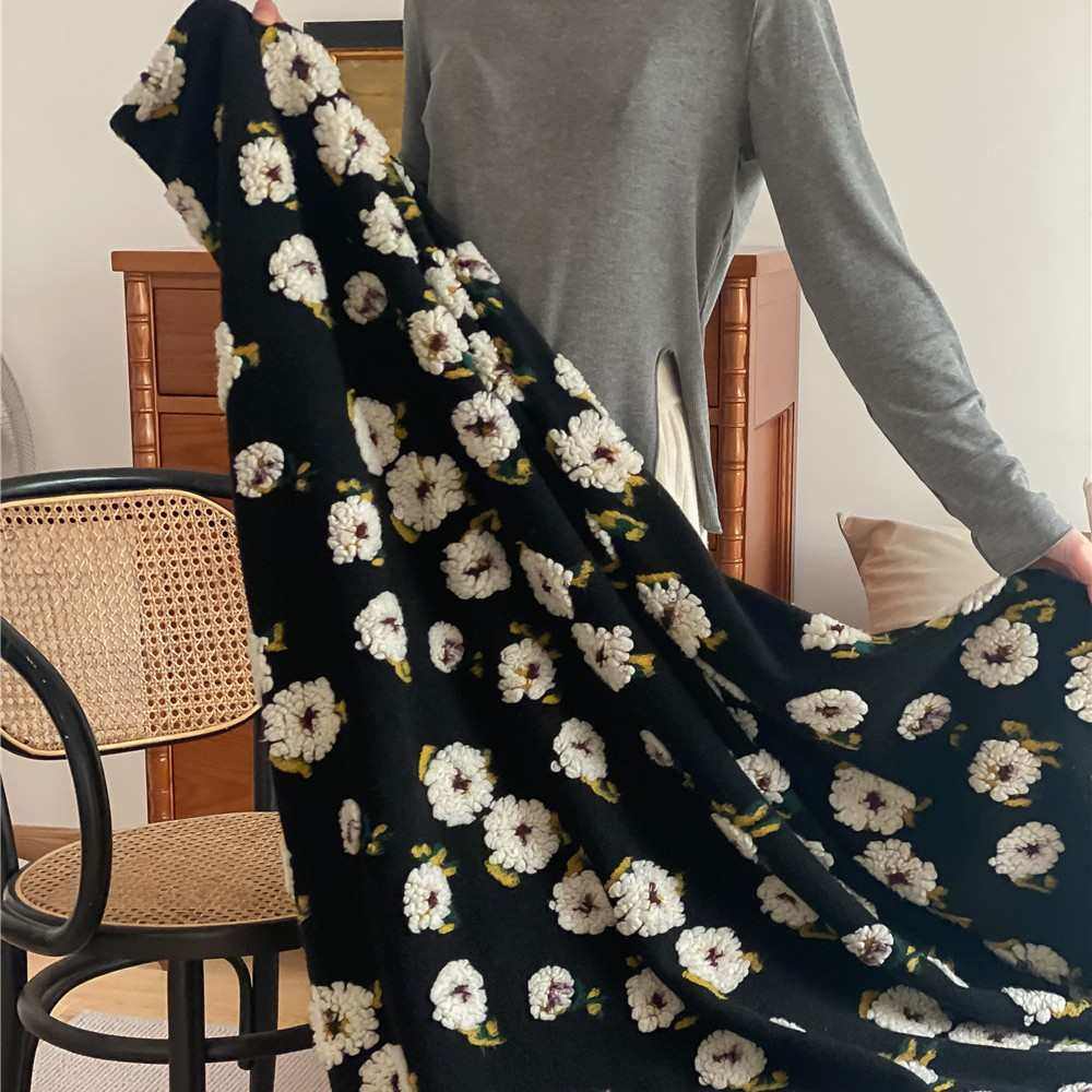 厂家直销2021雏菊复古羊毛绒毯加厚豆豆绒毯子单人盖腿办公室午睡,淘宝优惠券,粉丝福利购,淘宝优惠卷