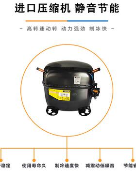 制冰机 商用2156冰格2体0-000kg分式方块冰奶茶店饮品kT1V全自0动