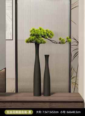 正品贝汉美意式极简入玄户关装饰摆件电视柜瓶家居花装艺饰品术高