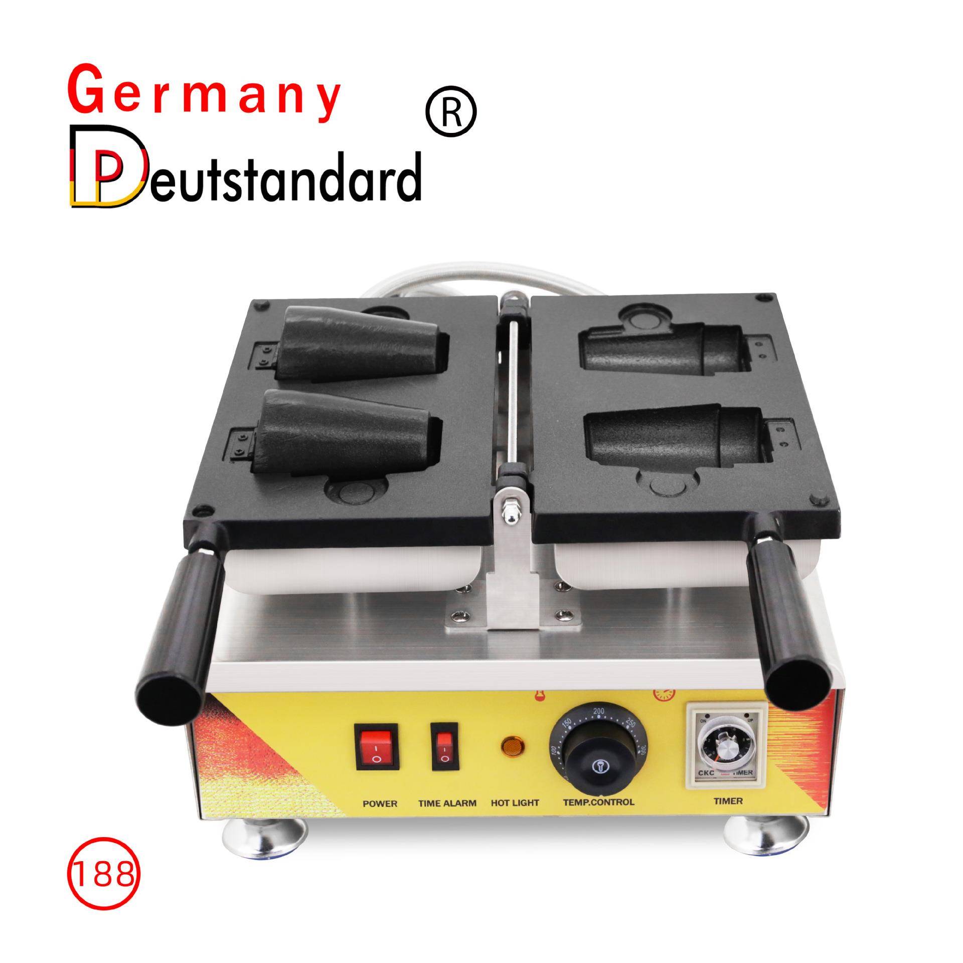 Chocolate coffee cup machine Electric baking pan Electric scone machine Commercial baking snack machine Factory direct sales 188