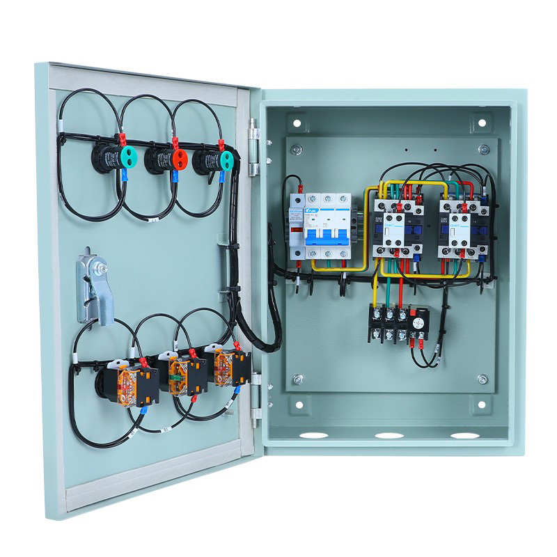 倒配电.限位开关三相5kw箱控制箱搅拌机正反转电机卷扬机5顺 大棚 - 图0