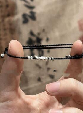 2026上岸手链锦鲤好运手绳红绳简约幸运男女高考情侣考研编织礼物