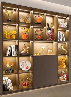 轻奢高档酒柜装饰品摆件玄关客厅桌面电视柜简约现代新房布置摆设