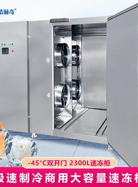 优选印441度尼包西亚子馅料速生速产冻线-45度立式工业双门低温冻
