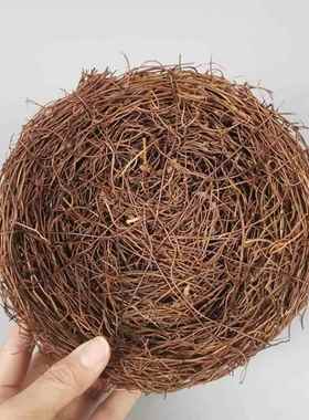 鸟窝制作材料蛤蟆藤手工diy