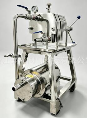 制用水大输液口服液眼水卫生级食品级不锈钢多层板框过滤器